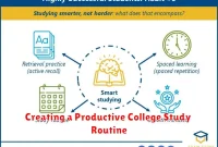 Creating a Productive College Study Routine