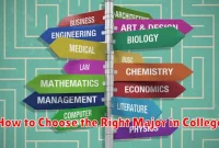 How to Choose the Right Major in College