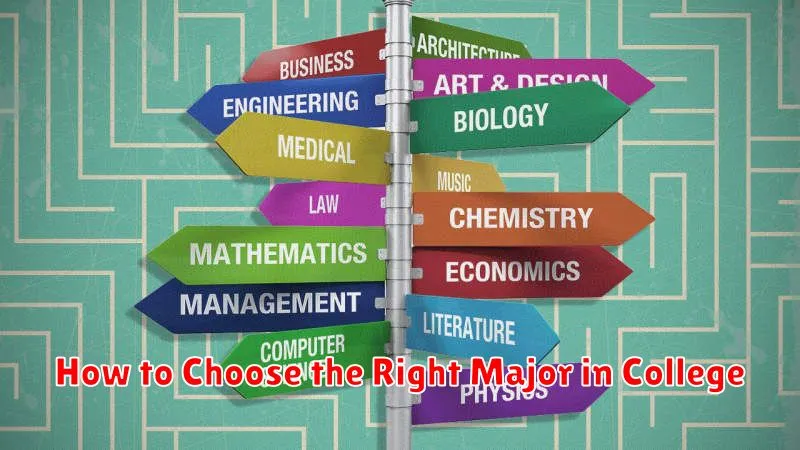 How to Choose the Right Major in College