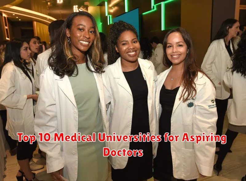 Top 10 Medical Universities for Aspiring Doctors