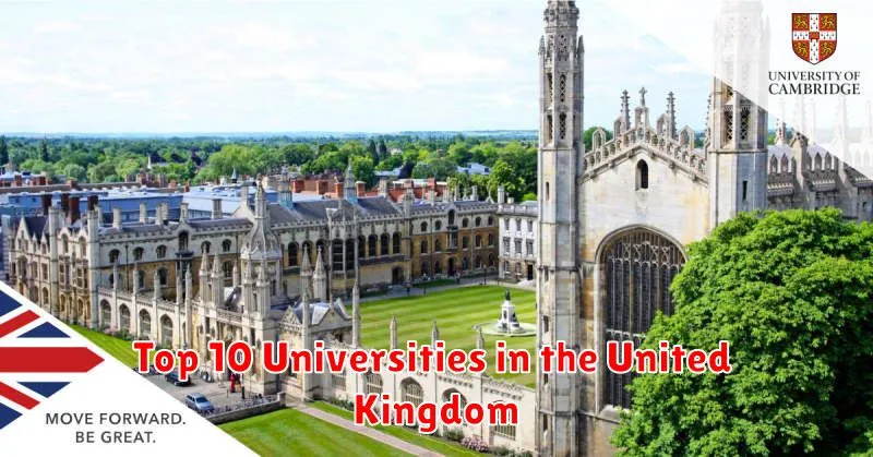 Top 10 Universities in the United Kingdom